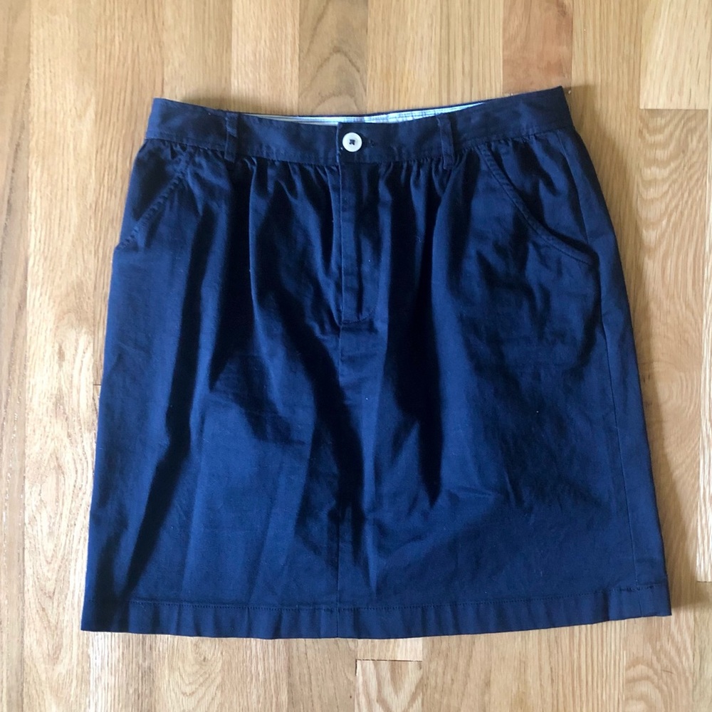 Brooks Brothers Navy Blue Girls Pencil Skirt